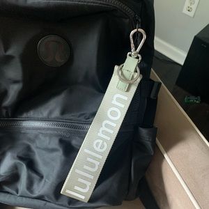 Lululemon never lost keychain